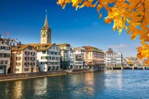 Blick auf Zürich