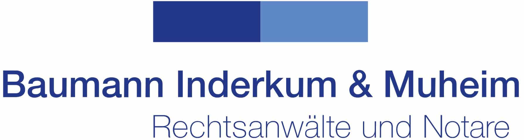 Logo Baumann Inderkum & Muheim Rechtsanwälte und Notare